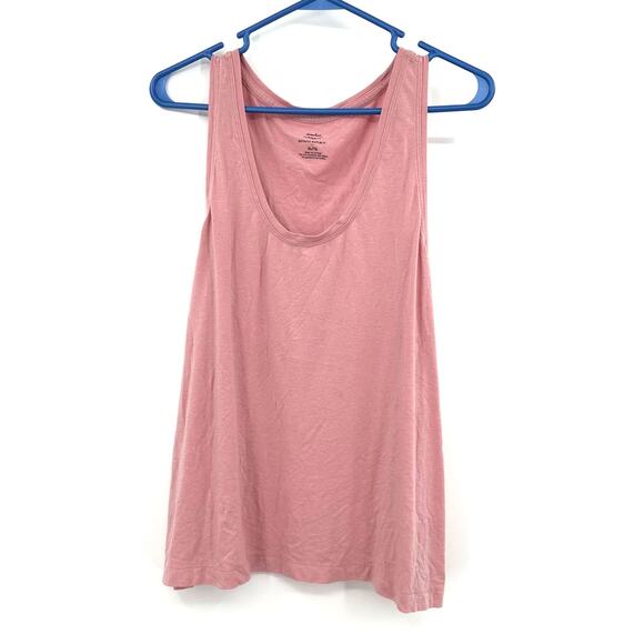 Banana Republic Size XL‎ Tank Pink Sleeveless Scoop Neck Undershirt Layer Basics - Picture 1 of 3